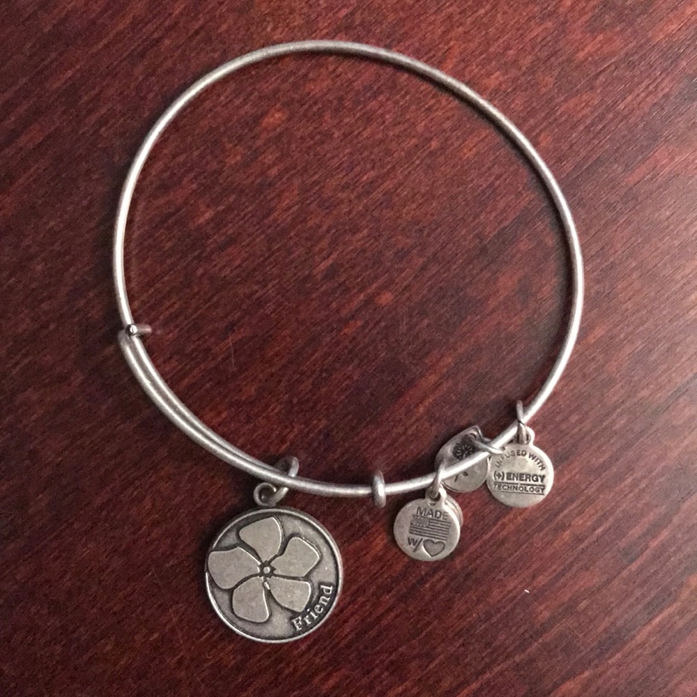 Silver Alex and Ani bracelet